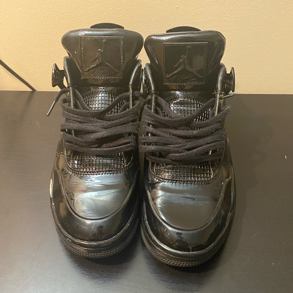 Mens Jordan Retro 4 11Lab4 Black Size 10.5